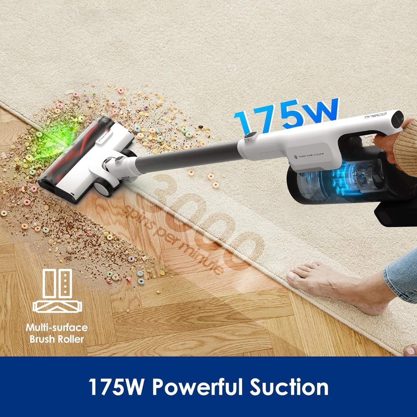 Tineco Pure One Station 5 Stick Vacuum Cleaner,