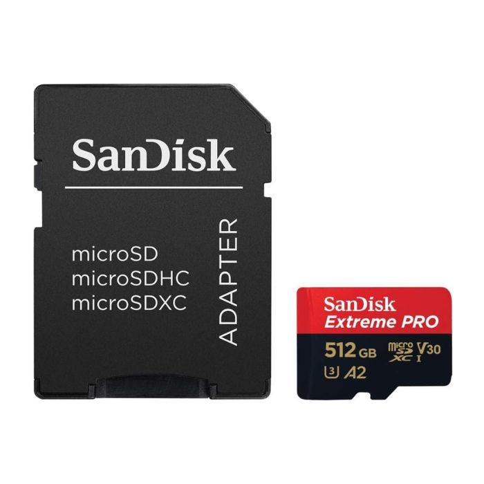 SanDisk Extreme PRO microSDXC UHS-I Memory Card 512 GB