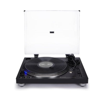 Aiwa APX-1200BT/BK professional turntable with a 2-speed
