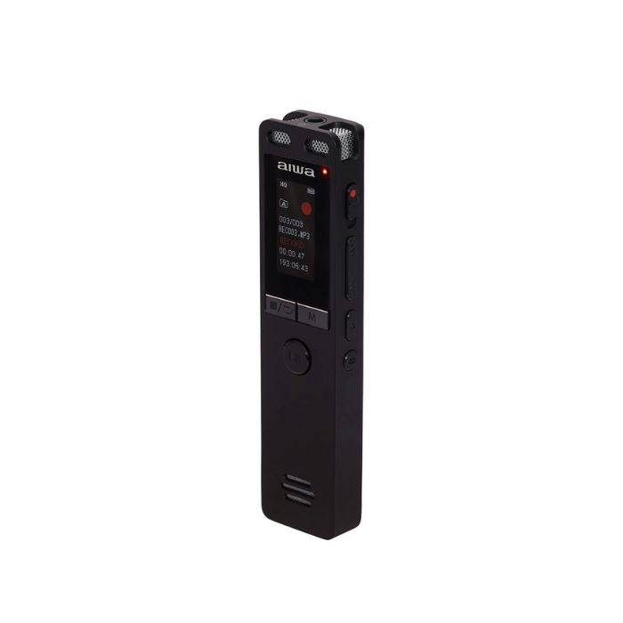 Compact digital voice recorder with 16GB built-in memory