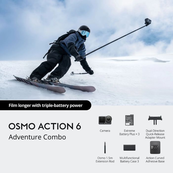 DJI Osmo Action 6 ADVENTURE Compo | DJI126107