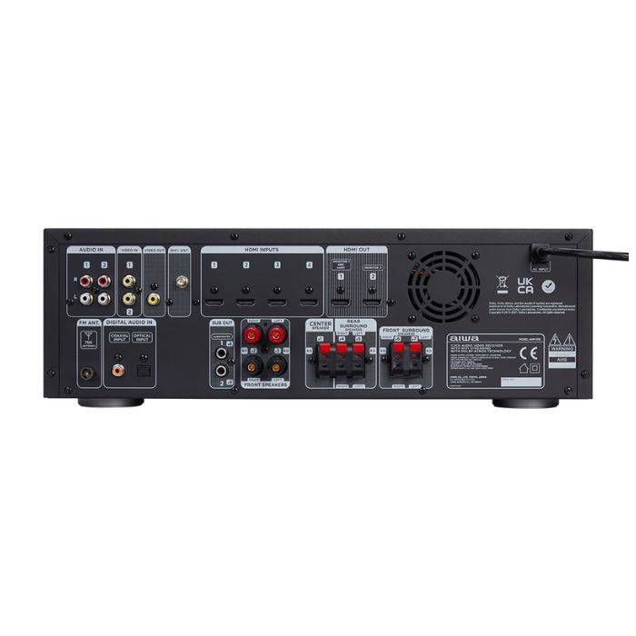 Aiwa AVR-7210 7.2 Channel Audio Video Receiver built-in amplifier.