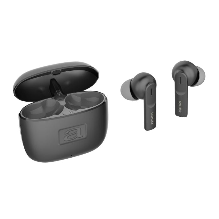 Aiwa EBTW-200 Wireless Stereo Headphones, ENC TWS