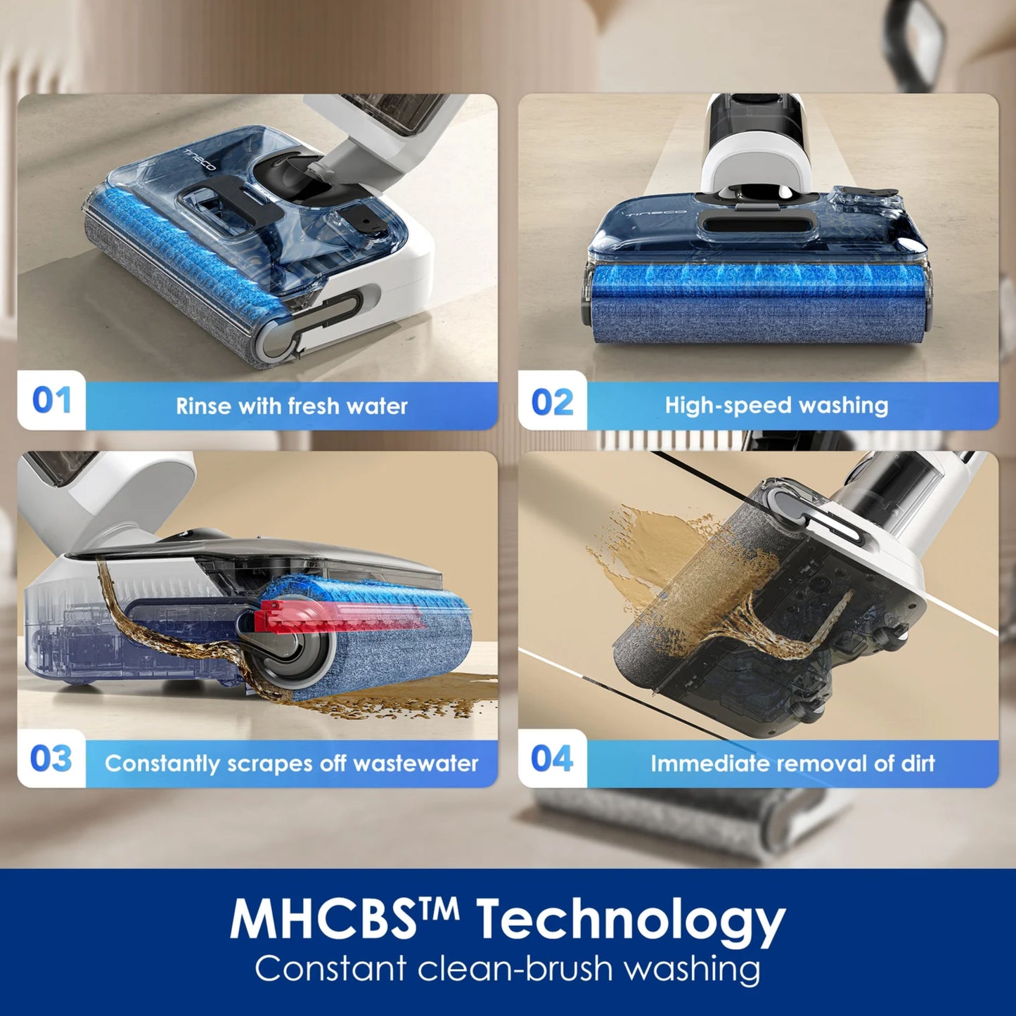 Tineco Floor ONE STRETCH S6 Pro Cordless FW421300UK