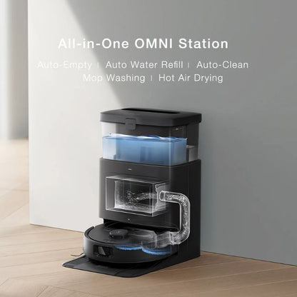 DEEBOT N30 PRO OMNI BLACK Robotic Vacuum 10000Pa suction