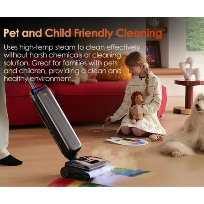 Tineco Floor One S9 Artist Steam Vacuum Cleaner, 22kPa Suction - FW2A1500AE