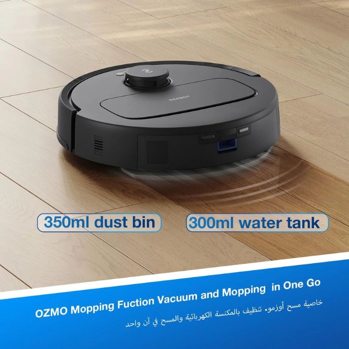 Ecovacs Deebot N20e Robot Vacuum Cleaner with Mop, 10000Pa