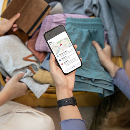 Aiwa AT-ITAG100 Smart Bluetooth Tracker with Apple Find My.